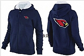 Womens Arizona Cardinals Team Logo 2015 Full Zip Hoodie-56,baseball caps,new era cap wholesale,wholesale hats
