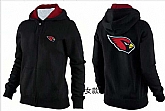 Womens Arizona Cardinals Team Logo 2015 Full Zip Hoodie-71,baseball caps,new era cap wholesale,wholesale hats