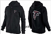 Womens Atlanta Falcons Team Logo 2015 Full Zip Hoodie-67,baseball caps,new era cap wholesale,wholesale hats