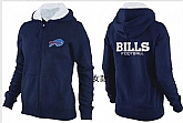 Womens Buffalo Bills Team Logo 2015 Full Zip Hoodie-34,baseball caps,new era cap wholesale,wholesale hats