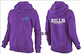 Womens Buffalo Bills Team Logo 2015 Full Zip Hoodie-37,baseball caps,new era cap wholesale,wholesale hats