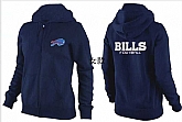 Womens Buffalo Bills Team Logo 2015 Full Zip Hoodie-39,baseball caps,new era cap wholesale,wholesale hats