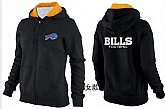 Womens Buffalo Bills Team Logo 2015 Full Zip Hoodie-40,baseball caps,new era cap wholesale,wholesale hats
