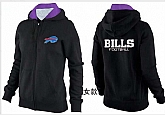 Womens Buffalo Bills Team Logo 2015 Full Zip Hoodie-42,baseball caps,new era cap wholesale,wholesale hats