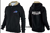 Womens Buffalo Bills Team Logo 2015 Full Zip Hoodie-43,baseball caps,new era cap wholesale,wholesale hats