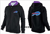 Womens Buffalo Bills Team Logo 2015 Full Zip Hoodie-45,baseball caps,new era cap wholesale,wholesale hats