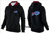 Womens Buffalo Bills Team Logo 2015 Full Zip Hoodie-48,baseball caps,new era cap wholesale,wholesale hats