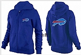 Womens Buffalo Bills Team Logo 2015 Full Zip Hoodie-49,baseball caps,new era cap wholesale,wholesale hats