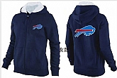 Womens Buffalo Bills Team Logo 2015 Full Zip Hoodie-53,baseball caps,new era cap wholesale,wholesale hats