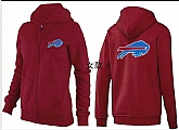 Womens Buffalo Bills Team Logo 2015 Full Zip Hoodie-55,baseball caps,new era cap wholesale,wholesale hats