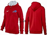 Womens Buffalo Bills Team Logo 2015 Full Zip Hoodie-61,baseball caps,new era cap wholesale,wholesale hats