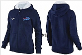 Womens Buffalo Bills Team Logo 2015 Full Zip Hoodie-66,baseball caps,new era cap wholesale,wholesale hats