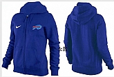 Womens Buffalo Bills Team Logo 2015 Full Zip Hoodie-69,baseball caps,new era cap wholesale,wholesale hats