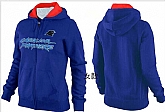 Womens Carolina Panthers Team Logo 2015 Full Zip Hoodie-25,baseball caps,new era cap wholesale,wholesale hats