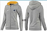 Womens Carolina Panthers Team Logo 2015 Full Zip Hoodie-27,baseball caps,new era cap wholesale,wholesale hats