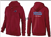 Womens Carolina Panthers Team Logo 2015 Full Zip Hoodie-47,baseball caps,new era cap wholesale,wholesale hats