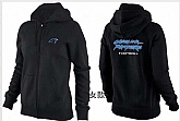 Womens Carolina Panthers Team Logo 2015 Full Zip Hoodie-49,baseball caps,new era cap wholesale,wholesale hats