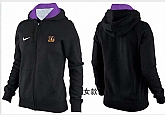 Womens Cincinnati Bengals Team Logo 2015 Full Zip Hoodie-29,baseball caps,new era cap wholesale,wholesale hats