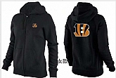 Womens Cincinnati Bengals Team Logo 2015 Full Zip Hoodie-67,baseball caps,new era cap wholesale,wholesale hats