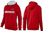 Womens Dallas Cowboys Team Logo 2015 Full Zip Hoodie-11,baseball caps,new era cap wholesale,wholesale hats