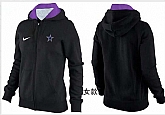 Womens Dallas Cowboys Team Logo 2015 Full Zip Hoodie-23,baseball caps,new era cap wholesale,wholesale hats