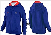 Womens Dallas Cowboys Team Logo 2015 Full Zip Hoodie-27,baseball caps,new era cap wholesale,wholesale hats