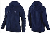 Womens Dallas Cowboys Team Logo 2015 Full Zip Hoodie-29,baseball caps,new era cap wholesale,wholesale hats