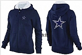 Womens Dallas Cowboys Team Logo 2015 Full Zip Hoodie-59,baseball caps,new era cap wholesale,wholesale hats