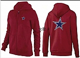 Womens Dallas Cowboys Team Logo 2015 Full Zip Hoodie-61,baseball caps,new era cap wholesale,wholesale hats