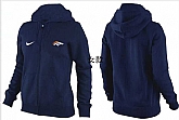 Womens Denver Broncos Team Logo 2015 Full Zip Hoodie-71,baseball caps,new era cap wholesale,wholesale hats