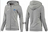 Womens Detroit Lions Team Logo 2015 Full Zip Hoodie-75,baseball caps,new era cap wholesale,wholesale hats