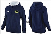 Womens Green Bay Packers Team Logo 2015 Full Zip Hoodie-117,baseball caps,new era cap wholesale,wholesale hats