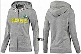 Womens Green Bay Packers Team Logo 2015 Full Zip Hoodie-17,baseball caps,new era cap wholesale,wholesale hats