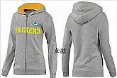 Womens Green Bay Packers Team Logo 2015 Full Zip Hoodie-18,baseball caps,new era cap wholesale,wholesale hats