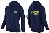 Womens Green Bay Packers Team Logo 2015 Full Zip Hoodie-40,baseball caps,new era cap wholesale,wholesale hats