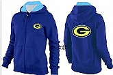 Womens Green Bay Packers Team Logo 2015 Full Zip Hoodie-61,baseball caps,new era cap wholesale,wholesale hats