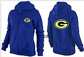 Womens Green Bay Packers Team Logo 2015 Full Zip Hoodie-66,baseball caps,new era cap wholesale,wholesale hats