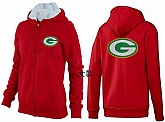 Womens Green Bay Packers Team Logo 2015 Full Zip Hoodie-82,baseball caps,new era cap wholesale,wholesale hats