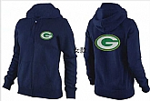 Womens Green Bay Packers Team Logo 2015 Full Zip Hoodie-90,baseball caps,new era cap wholesale,wholesale hats