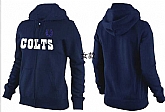 Womens Indianapolis Colts Team Logo 2015 Full Zip Hoodie-11,baseball caps,new era cap wholesale,wholesale hats