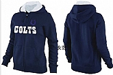 Womens Indianapolis Colts Team Logo 2015 Full Zip Hoodie-16,baseball caps,new era cap wholesale,wholesale hats