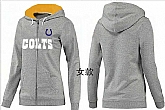 Womens Indianapolis Colts Team Logo 2015 Full Zip Hoodie-18,baseball caps,new era cap wholesale,wholesale hats