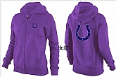 Womens Indianapolis Colts Team Logo 2015 Full Zip Hoodie-32,baseball caps,new era cap wholesale,wholesale hats