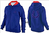 Womens Indianapolis Colts Team Logo 2015 Full Zip Hoodie-36,baseball caps,new era cap wholesale,wholesale hats