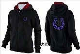 Womens Indianapolis Colts Team Logo 2015 Full Zip Hoodie-40,baseball caps,new era cap wholesale,wholesale hats