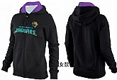 Womens Jacksonville Jaguars Team Logo 2015 Full Zip Hoodie-24,baseball caps,new era cap wholesale,wholesale hats