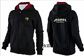 Womens Jacksonville Jaguars Team Logo 2015 Full Zip Hoodie-57,baseball caps,new era cap wholesale,wholesale hats