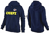 Womens Kansas City Chiefs Team Logo 2015 Full Zip Hoodie-11,baseball caps,new era cap wholesale,wholesale hats