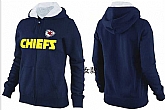 Womens Kansas City Chiefs Team Logo 2015 Full Zip Hoodie-16,baseball caps,new era cap wholesale,wholesale hats