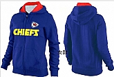 Womens Kansas City Chiefs Team Logo 2015 Full Zip Hoodie-24,baseball caps,new era cap wholesale,wholesale hats